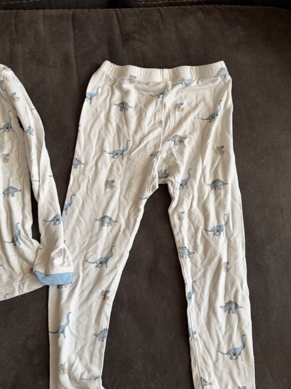 Kyte Baby 4T Dinosaur Print Pajama Set Bamboo Blend Long Sleeve Top & Pants Snug - Picture 7 of 7